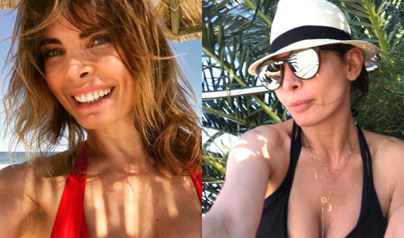Agnieszka Dygant w bikini na wakacjach
