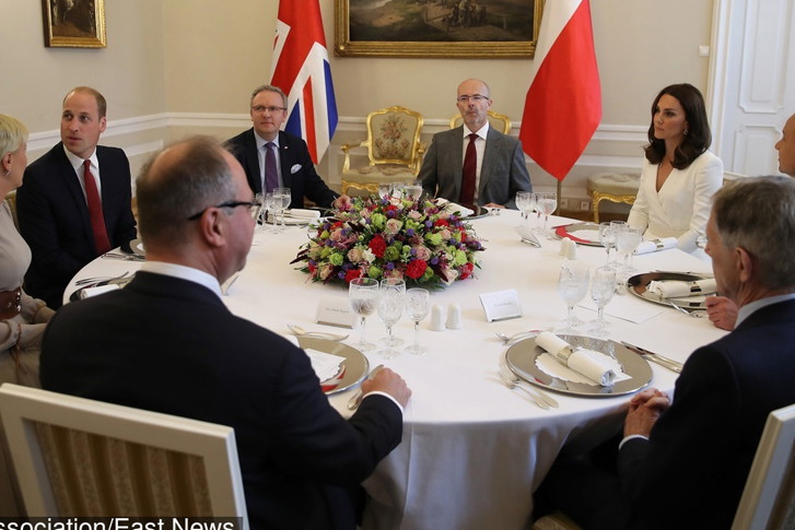 Co jedli w Polsce Kate i William?