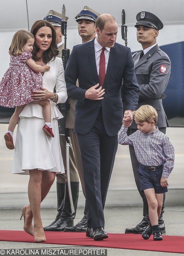 Prince William and Duchess Kate in Poland