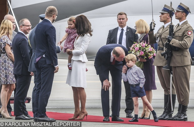 Prince William and Duchess Kate in Poland
