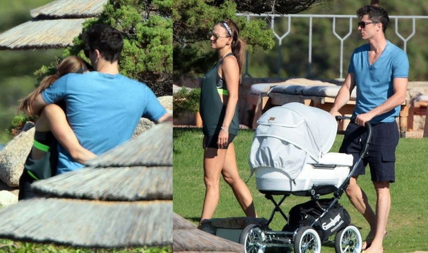 Anna i Robert Lewandowscy z córką polecieli na wakacje do Włoch