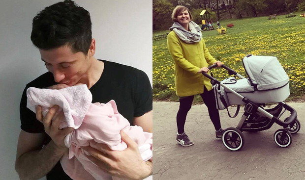 Córka Otylii Jędrzejczak wita córkę Lewandowskich