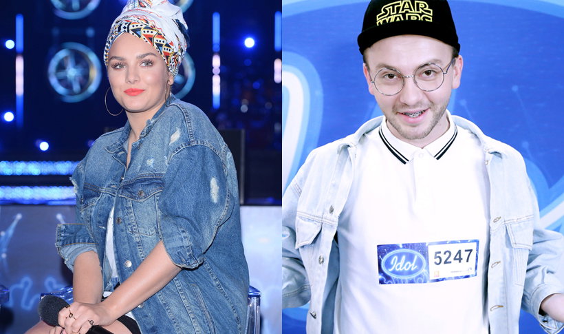 Arek Kłusowski w Idolu. Ewa Farna go nie poznała?