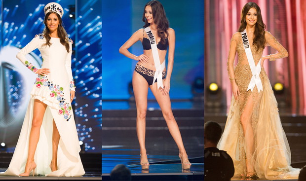 Kreacje Miss Polonia na Miss Universe