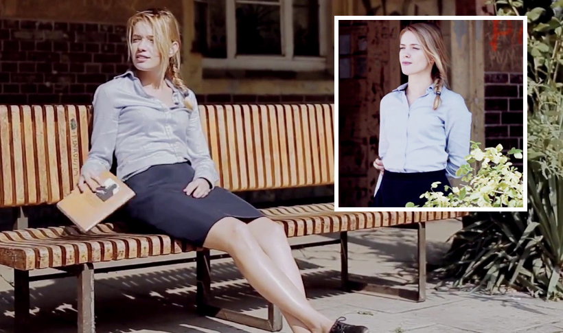 Paulina Gałązka w teledysku zespołu ELEMENT
