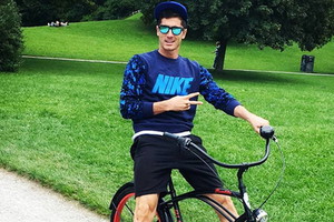 Robert Lewandowski pokazał swój rower