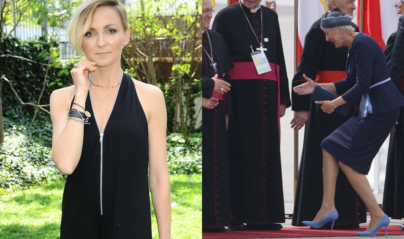 Ania Wyszkoni parodiuje Agatę Dudę