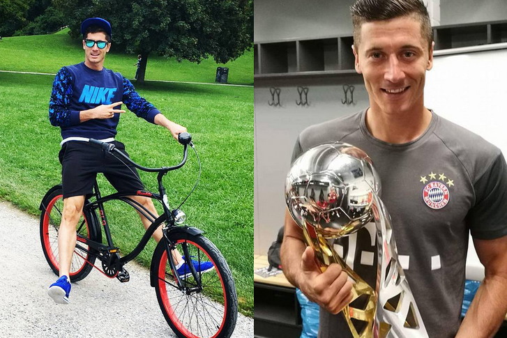 Robert Lewandowski ojcem chrzestnym dziecka znanej pary