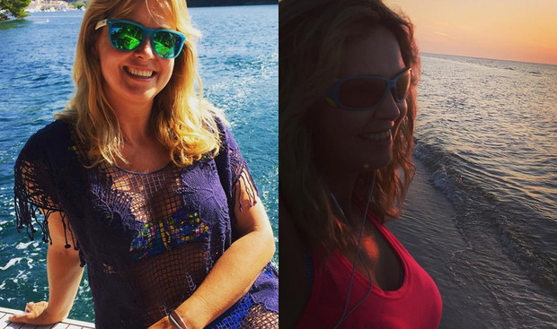Ewa Wachowicz na wakacjach w bikini