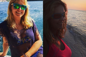 Ewa Wachowicz na wakacjach w bikini