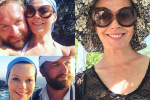 Tamara Arciuch i Bartek Kasprzykowski na wakacjach