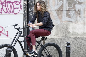 Michał Szpak ma nowy rower - zdjęcia