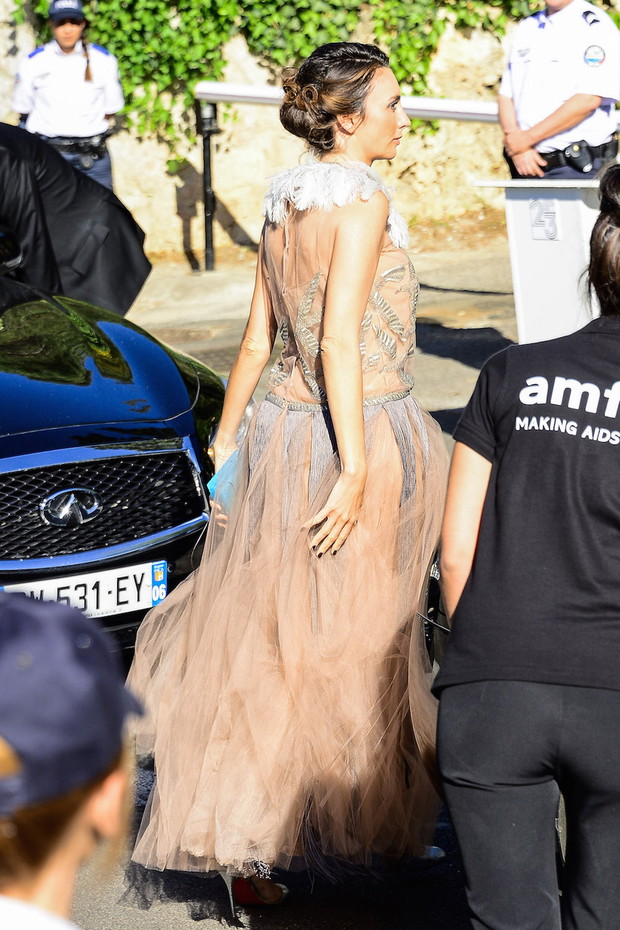 DOMINIKA KULCZYK NA GALI AMFAR W ANTIBES