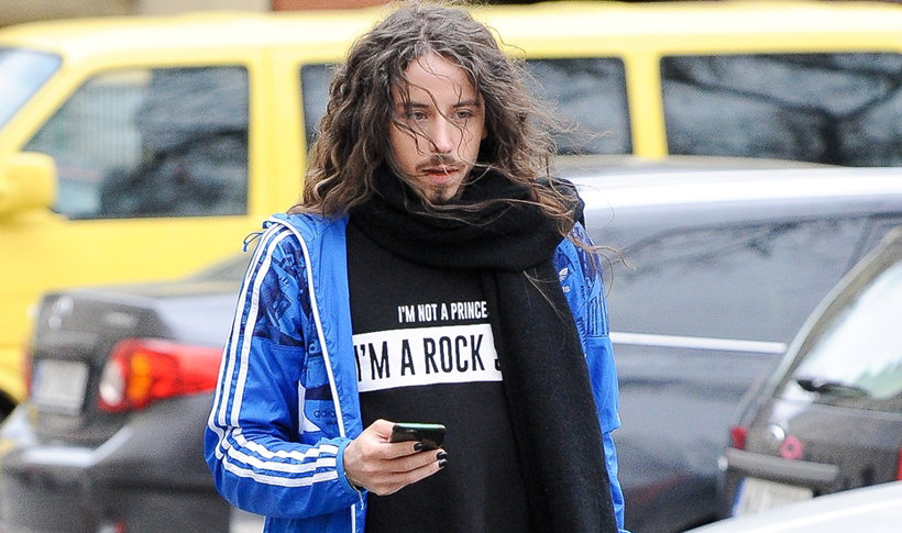 Michał Szpak w dresie