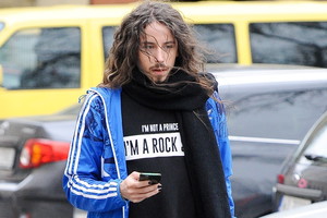 Michał Szpak w dresie