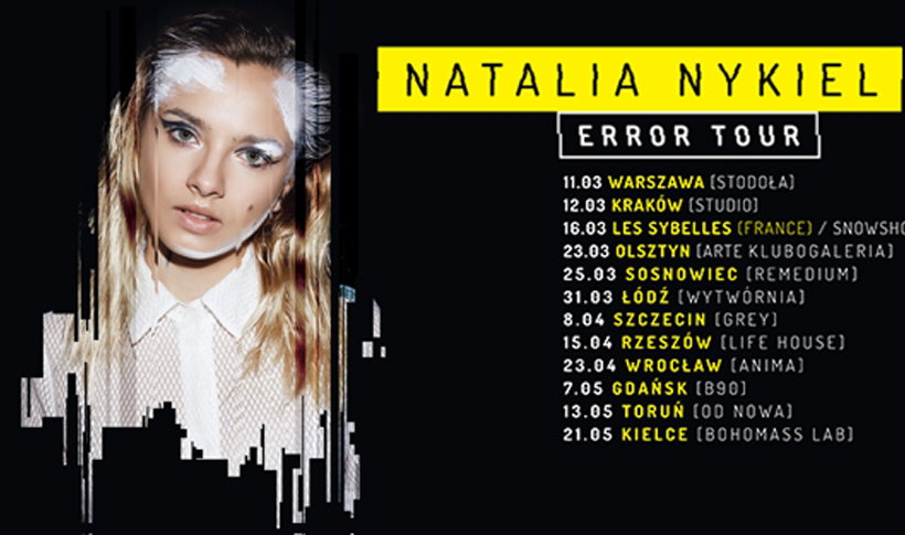 Natalia Nykiel rusza w trasę koncertową Error Tour