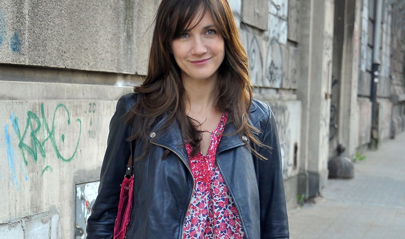Ilona Ostrowska w ciąży