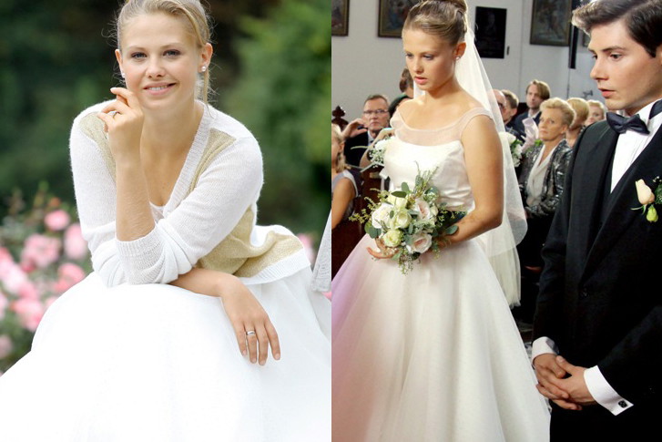 Anna Karczmarczyk w sukni ślubnej
