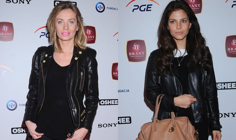 Agnieszka Szulim i Weronika Rosati w identycznych stylizacjach