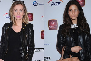 Agnieszka Szulim i Weronika Rosati w identycznych stylizacjach