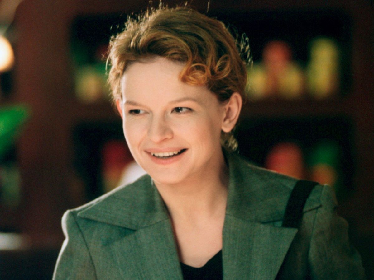 Dominika Ostałowska na planie M jak miłość