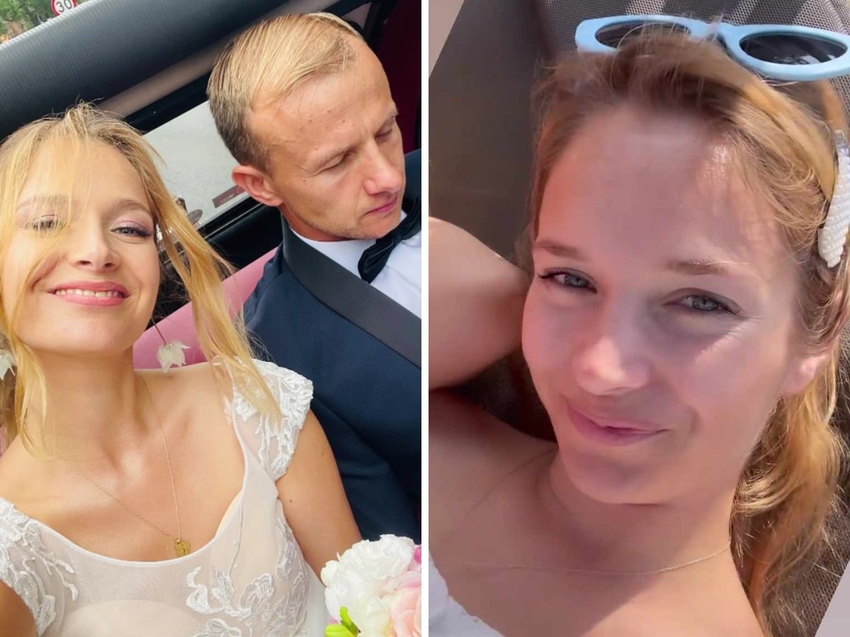 Marta i Paweł z Rolnik szuka żony bawią się na poprawinach