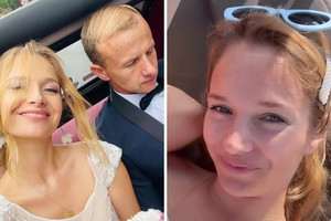 Marta i Paweł z Rolnik szuka żony bawią się na poprawinach