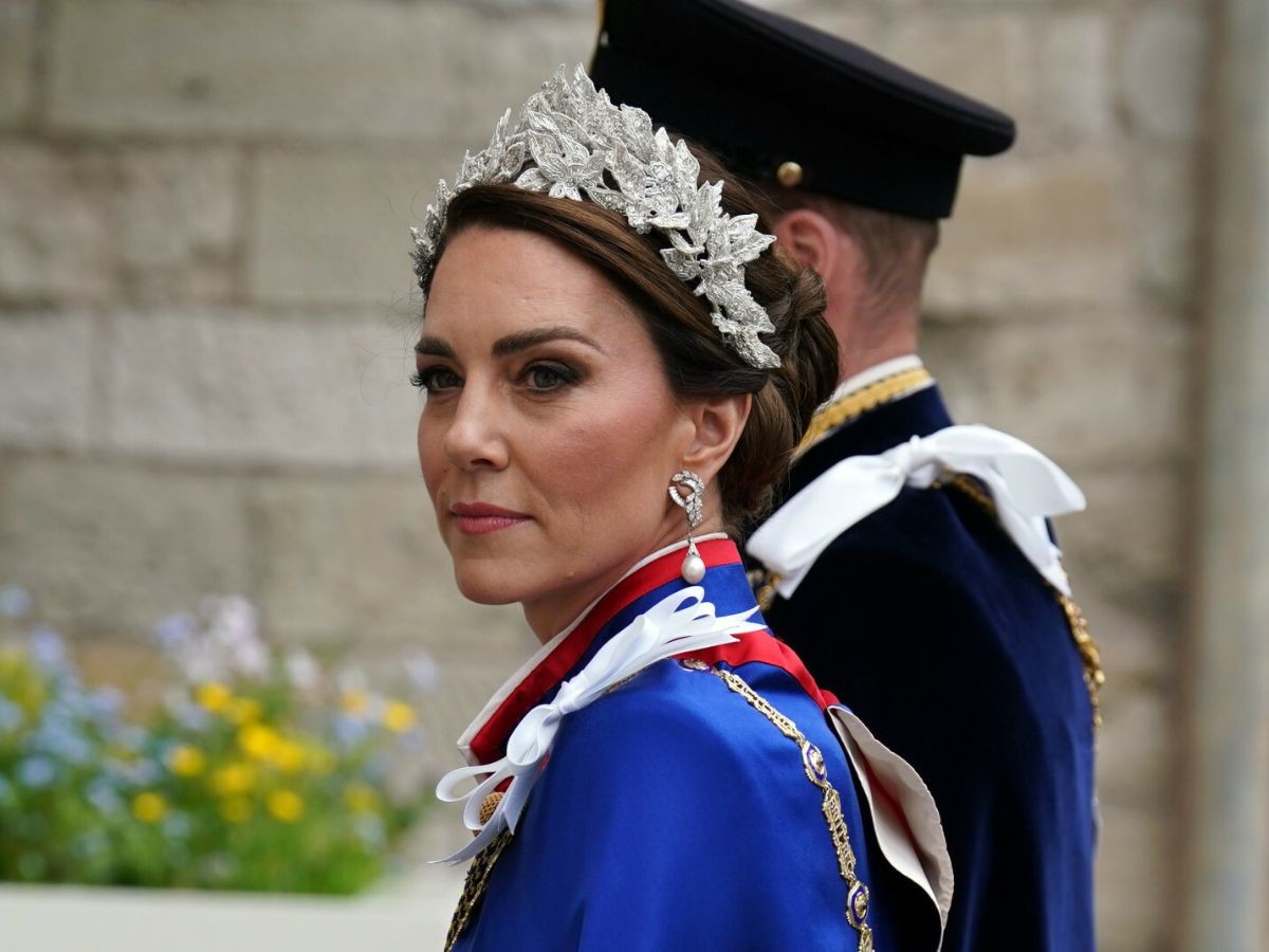Księżna Kate złożyła hołd Dianie i królowej Elżbiecie na koronacji króla Karola III