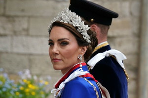 Księżna Kate złożyła hołd Dianie i królowej Elżbiecie na koronacji króla Karola III