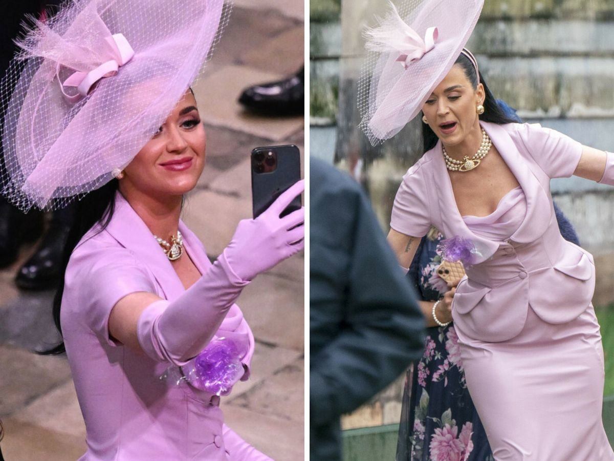 Katy Perry na koronacji króla Karola III