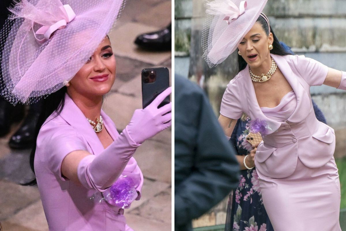 Katy Perry na koronacji króla Karola III