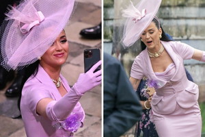 Katy Perry na koronacji króla Karola III