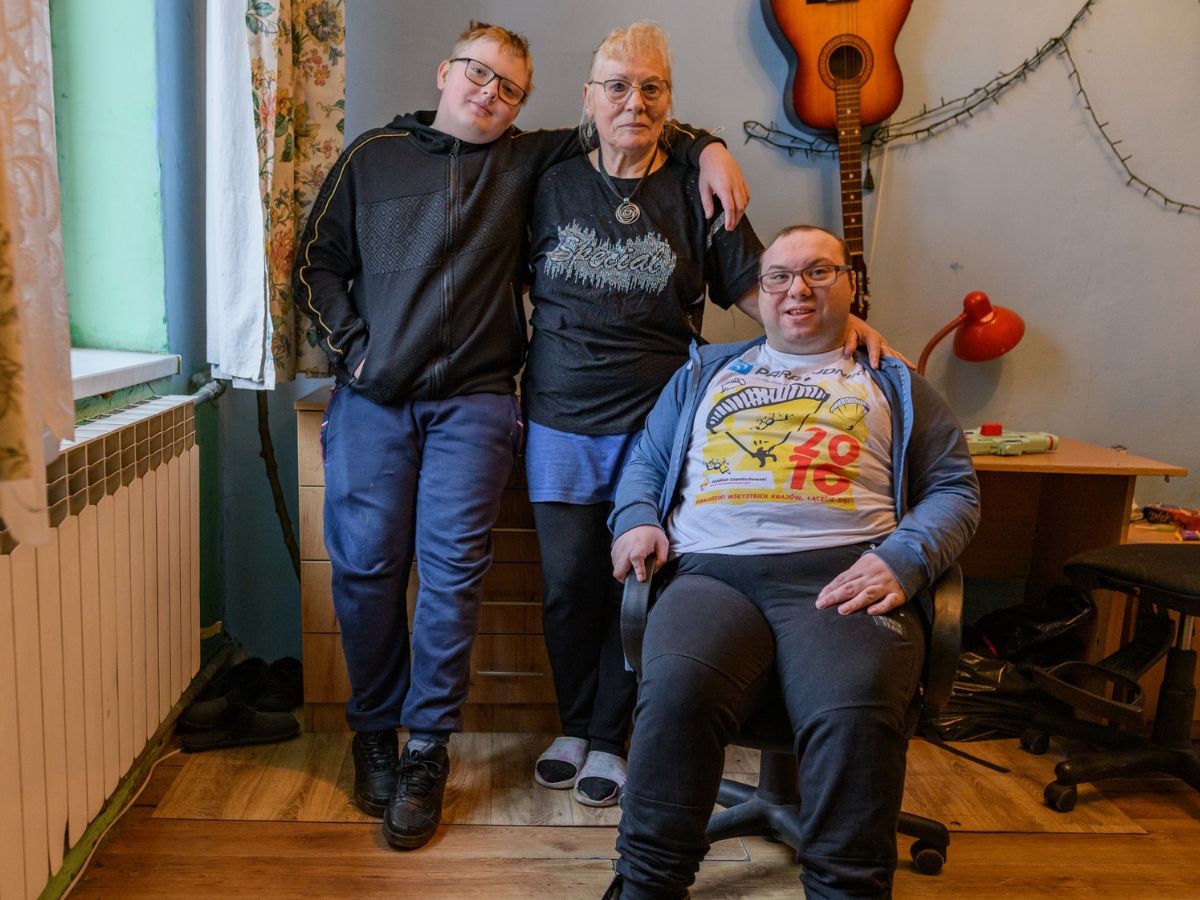Nasz Nowy Dom: pani Halina z wnukami