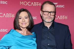 Artur Żmijewski z żoną na gali MocArty