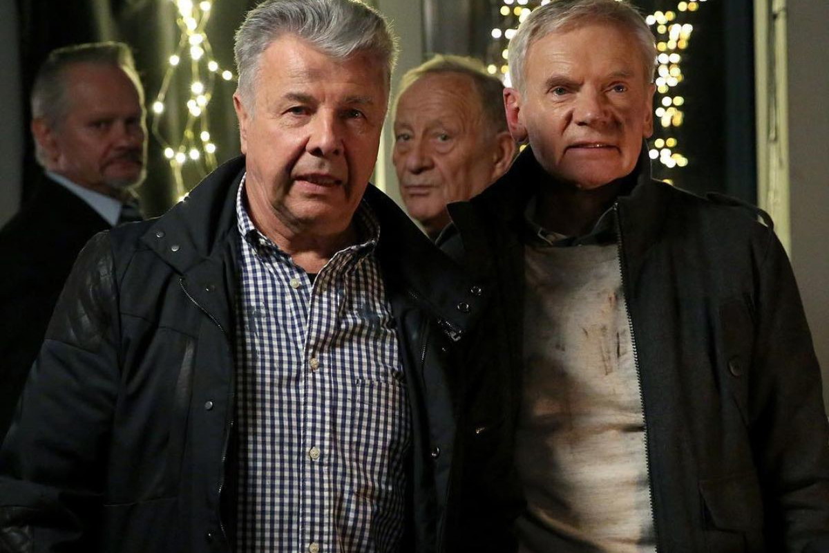Emilian Kamiński na planie M jak miłość