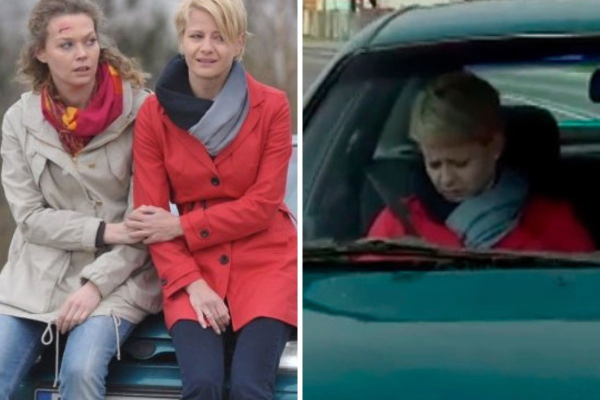 M jak miłość: Hanka Mostowiak w swoim samochodzie
