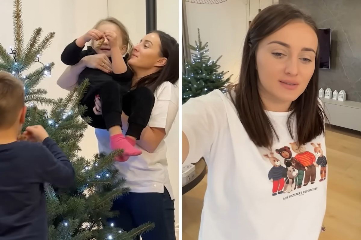 Ania Bardowska z córką w nowym domu