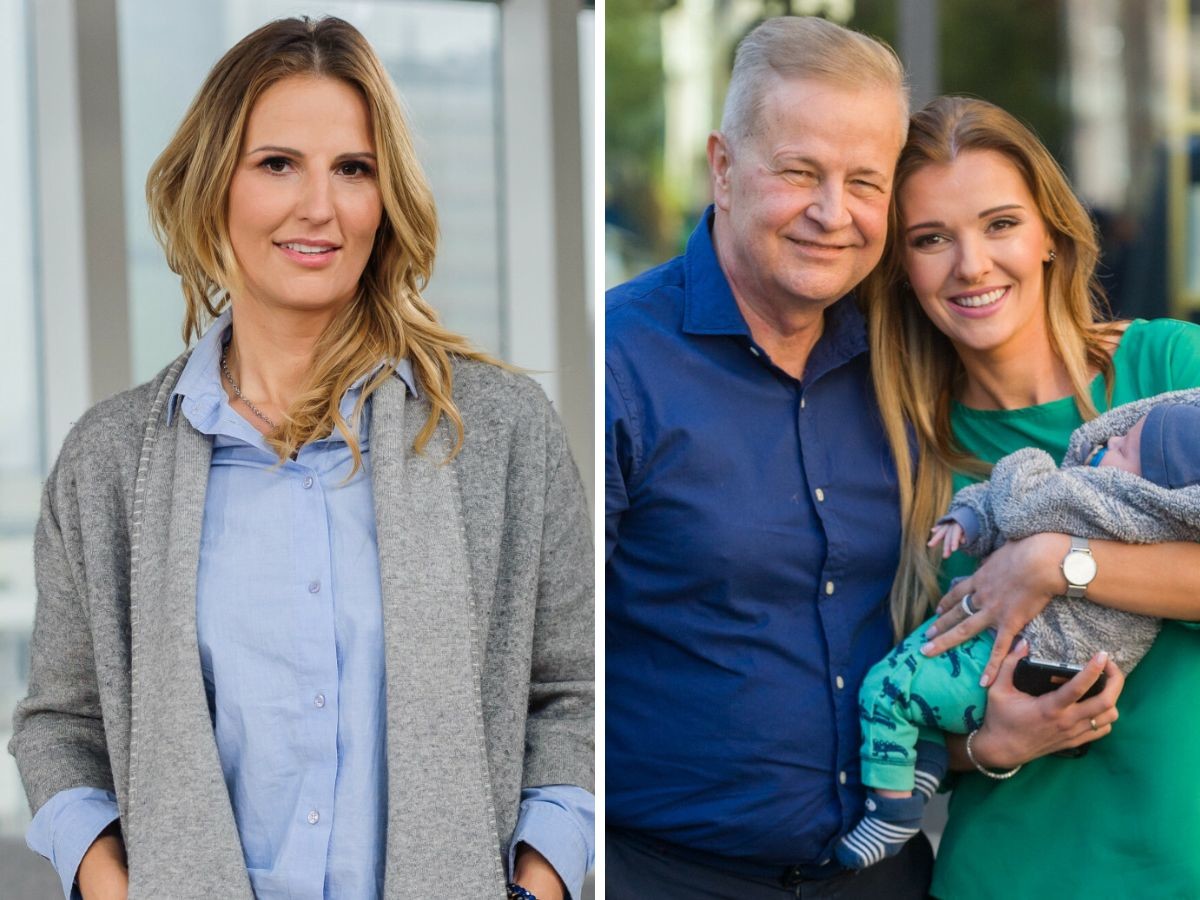 Dominika Tajner w DDTVN, Apoloniusz Tajner z żoną i dzieckiem