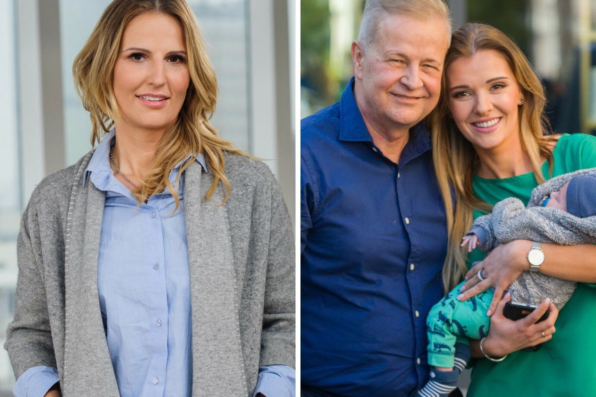 Dominika Tajner w DDTVN, Apoloniusz Tajner z żoną i dzieckiem