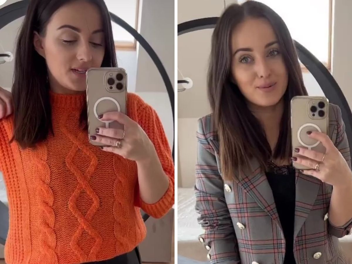 Ania Bardowska w ubraniach ze swojego sklepu