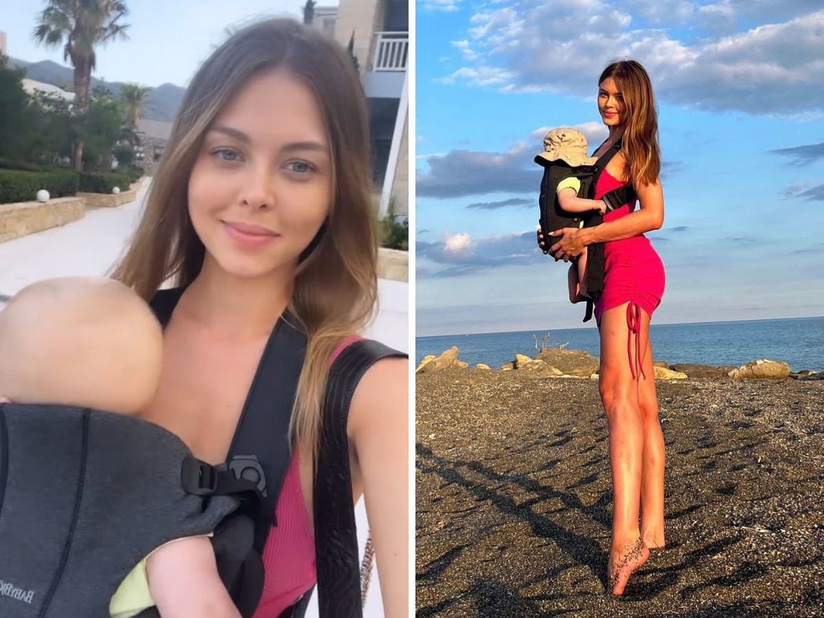 Joanna Opozda z synem