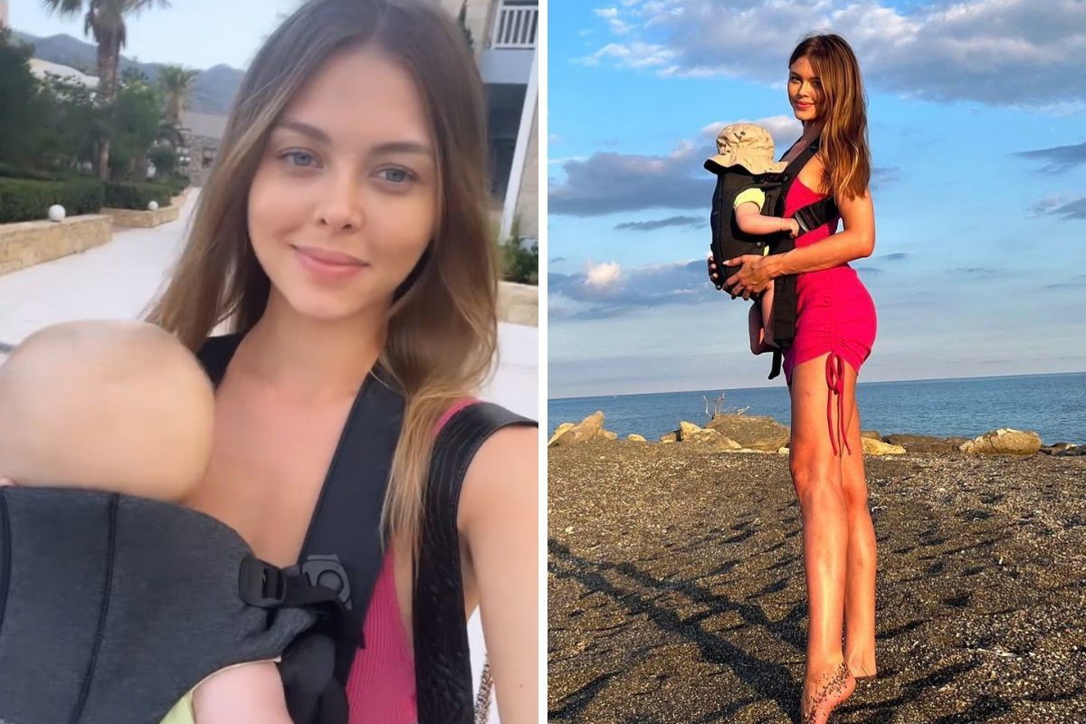 Joanna Opozda z synem