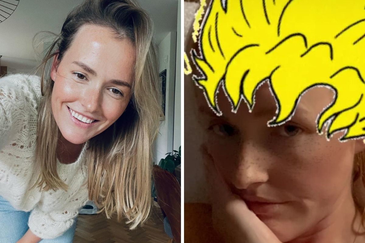 Olga Frycz farbowała włosy w domu i pokazała efekty metamorfozy