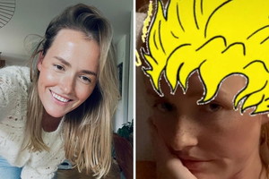 Olga Frycz farbowała włosy w domu i pokazała efekty metamorfozy