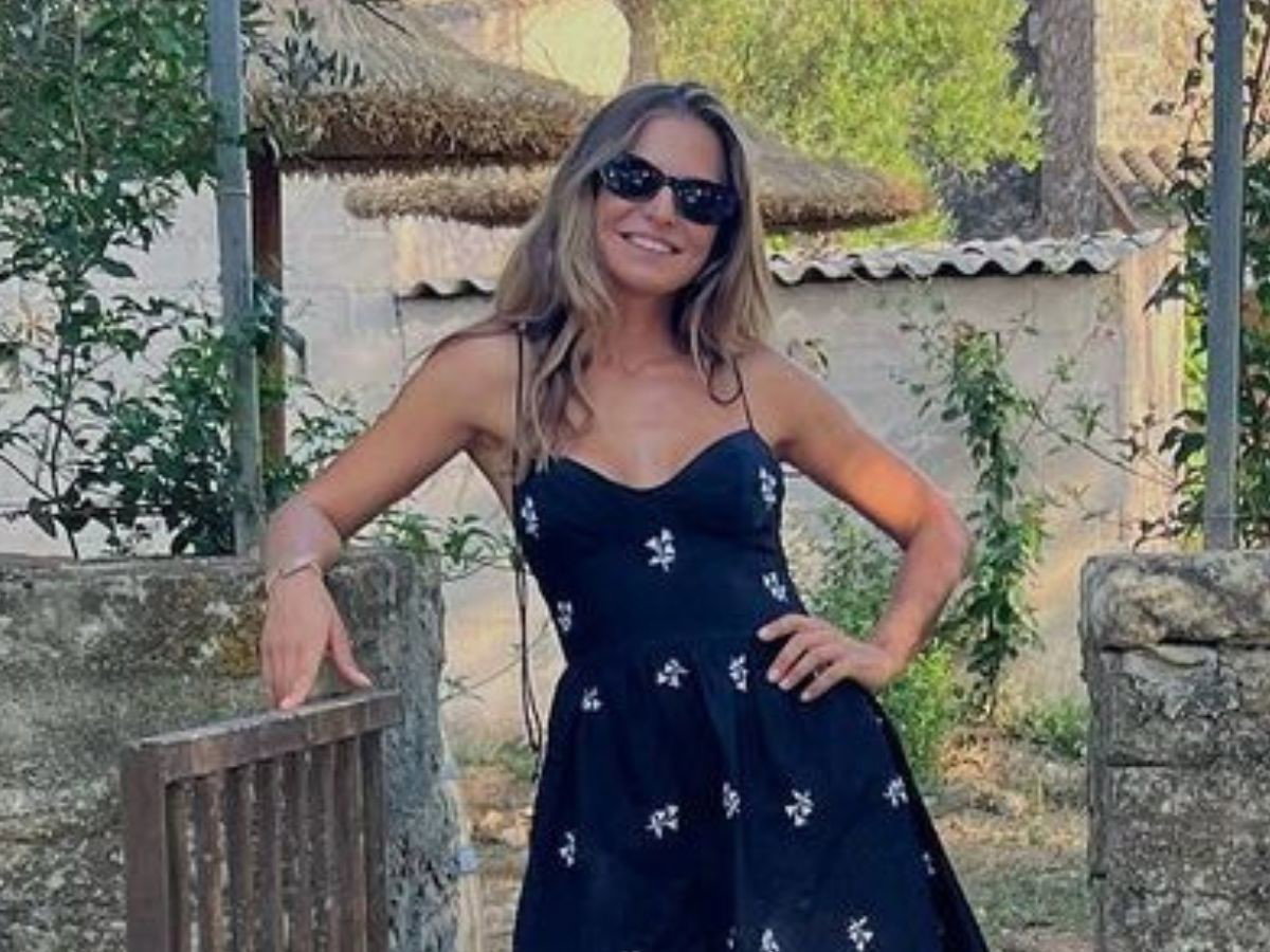 Anna Lewandowska w sukience z Zary i sandałach Celine za 3 tys