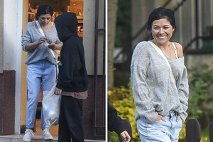 Katarzyna Cichopek z synem na zakupach