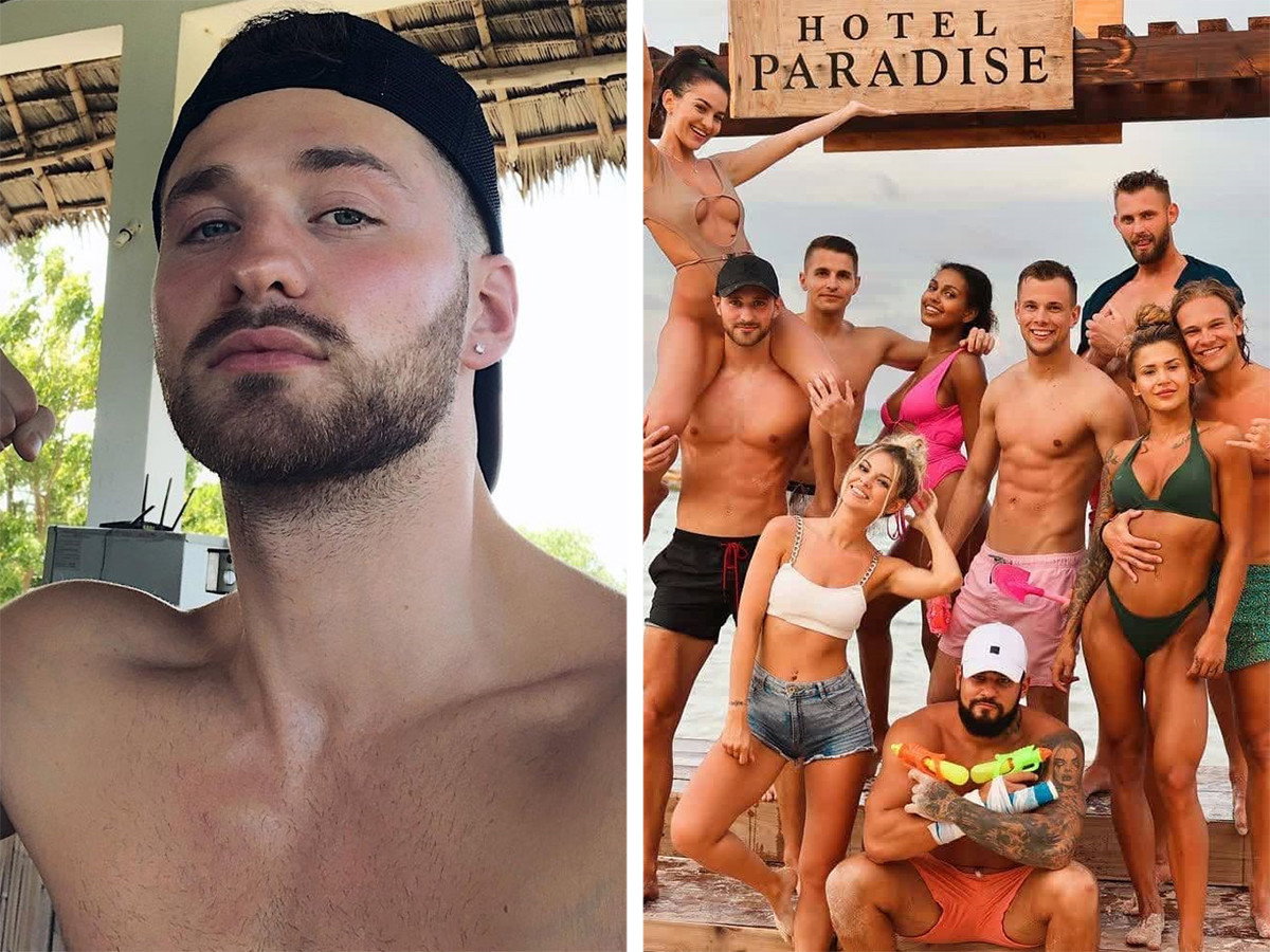Mateusz z Hotelu Paradise o byciu słupem reklamowym