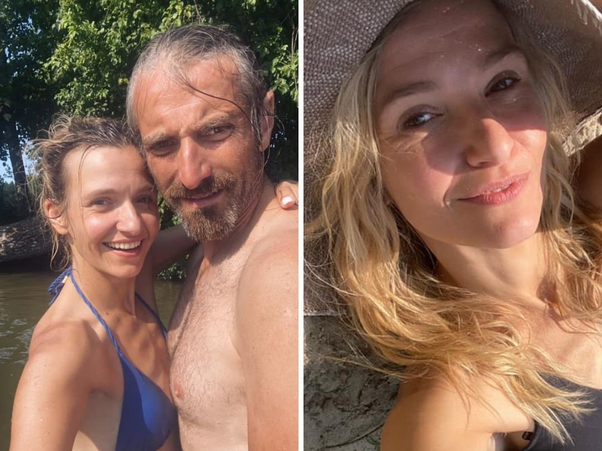 Joanna Koroniewska w kostiumie kąpielowym