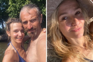 Joanna Koroniewska w kostiumie kąpielowym
