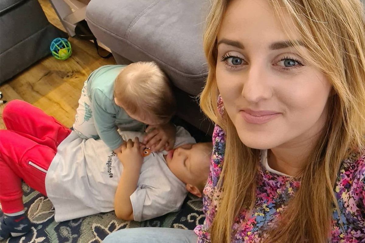 Ania Bardowska z "Rolnik szuka żony" pojechała z dziećmi do szpitala